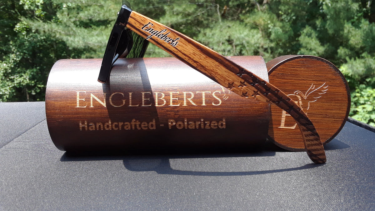 Tide and Forge Zebrawood Polarized Sunglasses