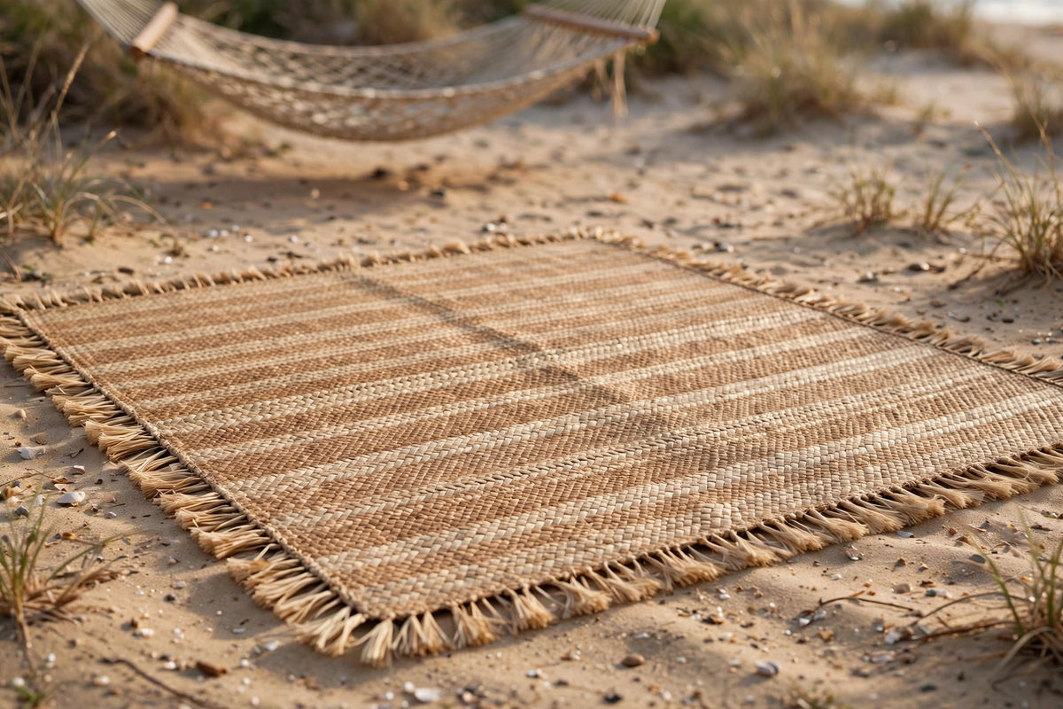 Handwoven Beach & Picnic Mat